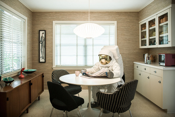 Photograph Terry Vine Astronaut At Home on One Eyeland