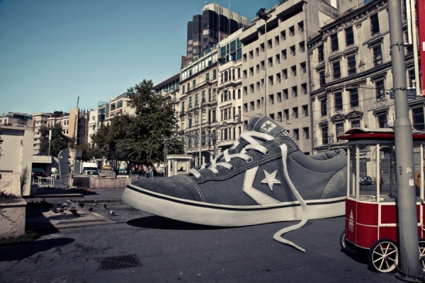Photograph Emre Gologlu Big Shoes on One Eyeland