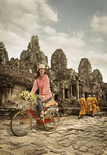 Photograph Ryan Forbes Cambodian Bike Ride on One Eyeland