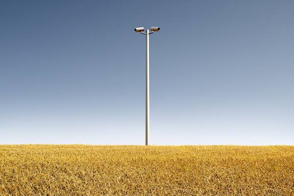 Photograph Chris Clor Cctv on One Eyeland