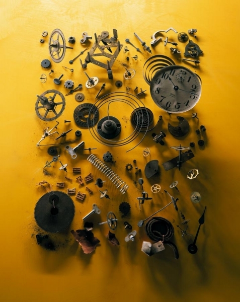 Photograph Benjamin Kende Clock Parts on One Eyeland