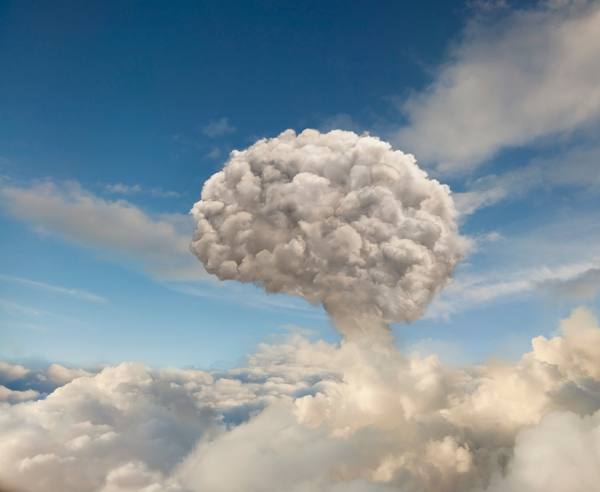 Photograph John Lund Cloud Computing Brain on One Eyeland
