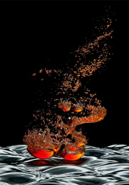 Photograph Ray Massey Colour Bubbles on One Eyeland