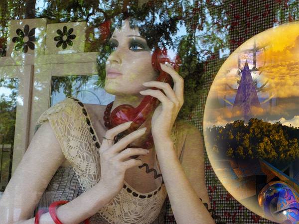 Photograph Larry Hamill Conversation on One Eyeland
