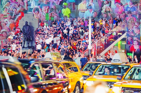 Photograph Mitchell Funk Crowds And Traffic on One Eyeland
