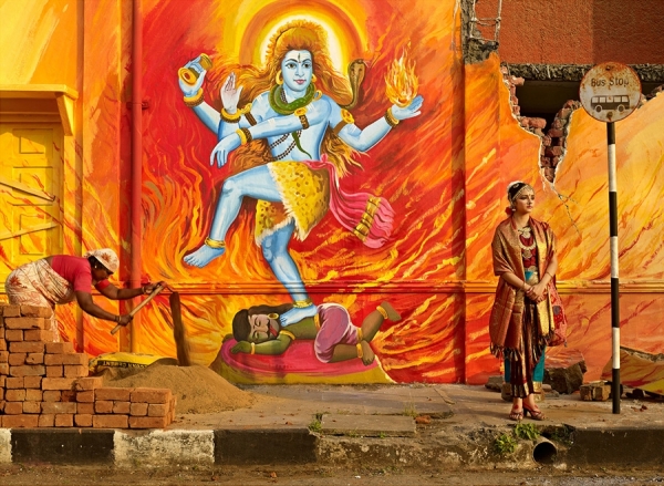 Photograph G Sharad Haksar Divine Irony Shiva on One Eyeland