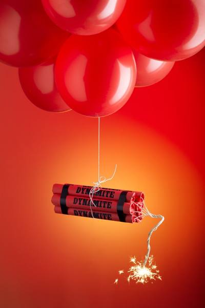 Photograph Mayda Mason Dynamite And Baloons on One Eyeland