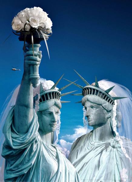 Photograph James Porto Gay Liberty on One Eyeland