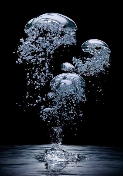 Photograph Ray Massey Geiger Bubbles on One Eyeland