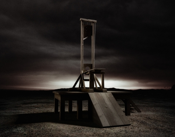 Photograph Alessandro Bavari Guillotine on One Eyeland