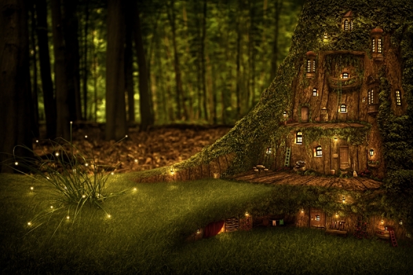 Photograph Jeannette Woitzik Home Of The Dwarfs Ii on One Eyeland