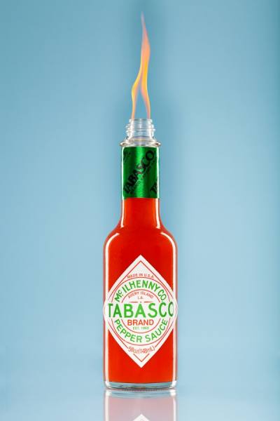 Photograph Kremer Johnson Hot Sauce on One Eyeland