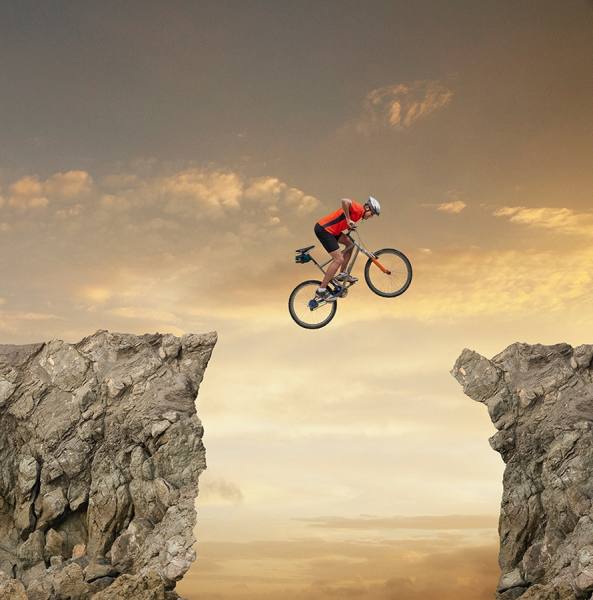 Photograph John Lund Jump on One Eyeland