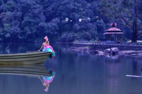 Photograph Joey Bangun Lady In Heaven on One Eyeland