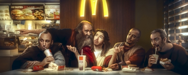 Photograph Chris Clor Last Supper on One Eyeland