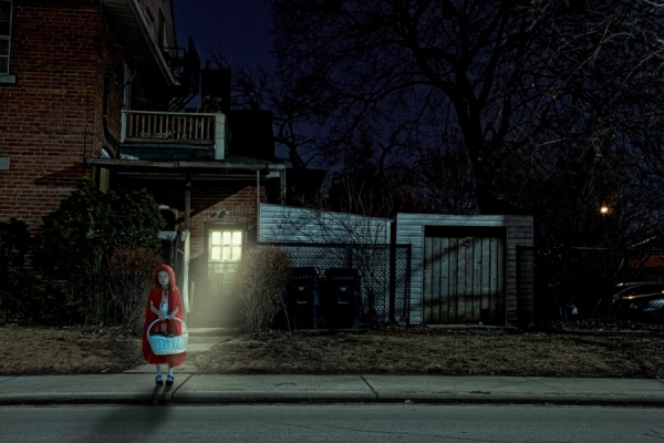 Photograph David Wile Little Red Riding Hood on One Eyeland