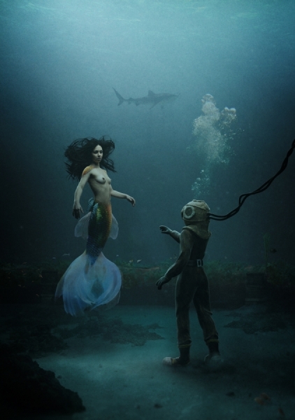 Photograph Oliver Regueiro Mermaid on One Eyeland