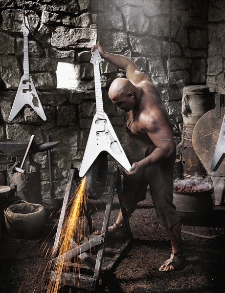 Photograph Glen Wexler Metal Shop on One Eyeland