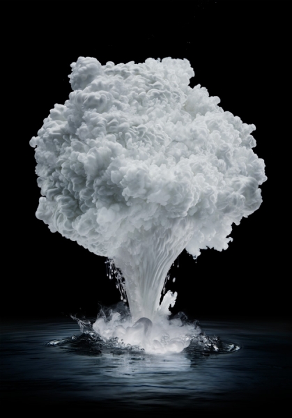 Photograph Ray Massey Mushroom Cloud on One Eyeland
