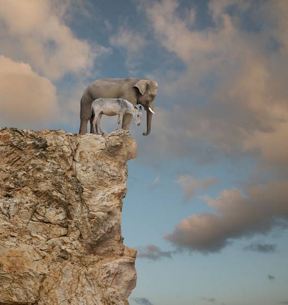 Photograph John Lund Political Cliff on One Eyeland