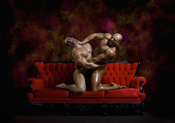 Photograph Lubo Sergeev Red Canape on One Eyeland