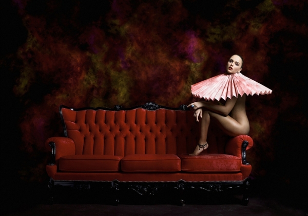 Photograph Lubo Sergeev Red Canape on One Eyeland