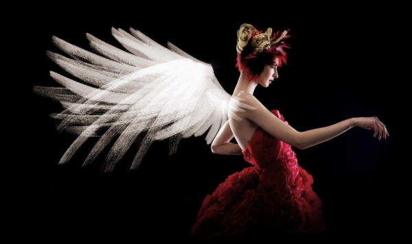 Photograph Sherif Mokbel Red Cupid on One Eyeland