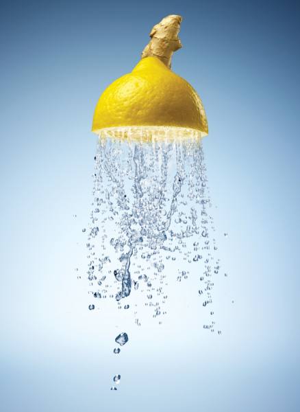 Photograph Ray Massey Shower on One Eyeland