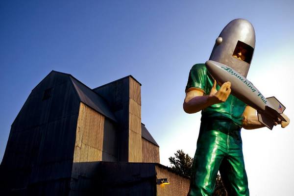 Photograph Andy Goodwin Space Man on One Eyeland