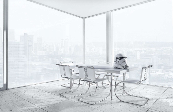 Photograph Chris Clor Storm Trooper on One Eyeland