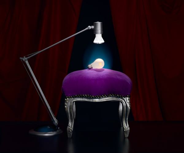 Photograph Heinz Baumann The End Of The Incandescent Light Bulb on One Eyeland