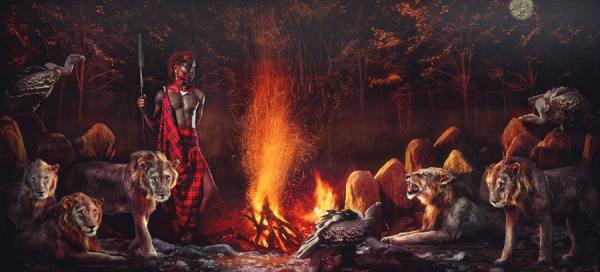 Photograph Lee Howell The Gathering on One Eyeland