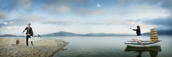 Photograph Matt Sartain The Paper Airplane on One Eyeland