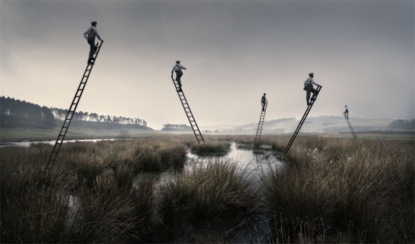Photograph Laurence Winram The Watchers on One Eyeland