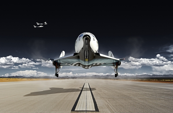 Photograph Richard Seymour Virgin Galactic 1 on One Eyeland