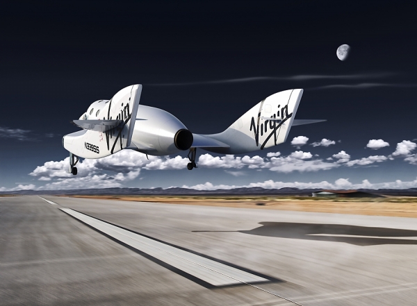 Photograph Richard Seymour Virgin Galactic 2 on One Eyeland