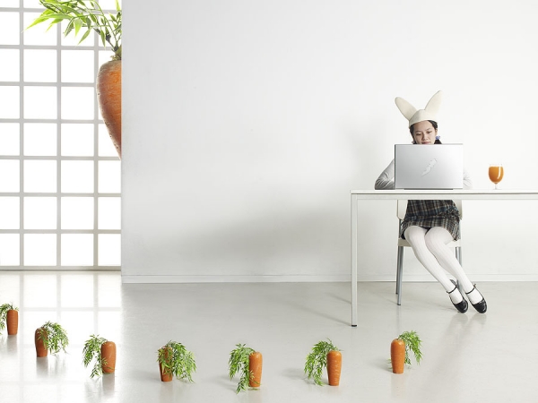 Photograph Marieke Van Grinsven Evil Carrot on One Eyeland