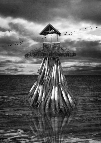 Photograph Lauren Bubb Sea Tower on One Eyeland
