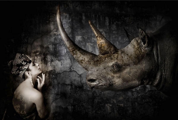 Photograph Juanmi Marquez She And The Rino on One Eyeland