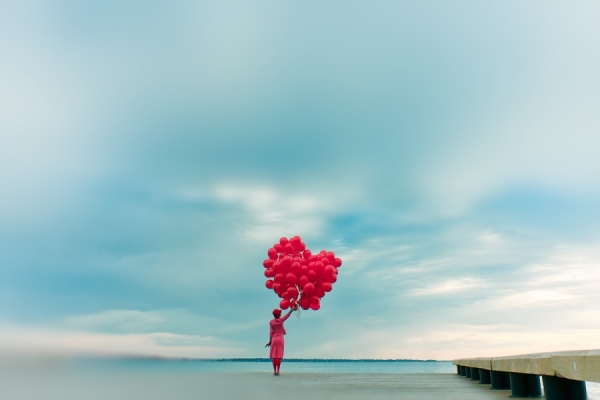 Photograph Christopher Wilson Balloons on One Eyeland