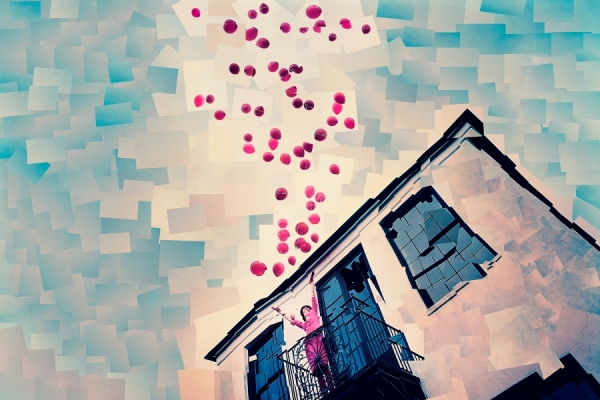 Photograph Christopher Wilson Balloons on One Eyeland