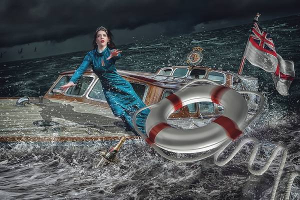 Photograph Lee Howell Overboard on One Eyeland