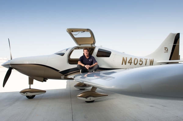 Photograph Kevin Steele Environmental Portrait With Airplane on One Eyeland