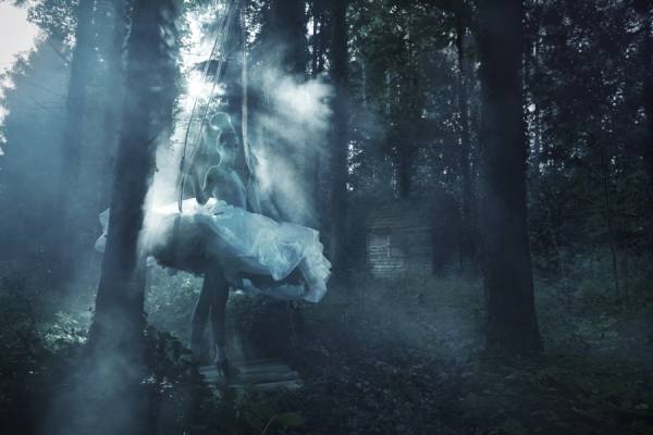 Photograph Lorenz Walter Fairy Tale Ballerina on One Eyeland