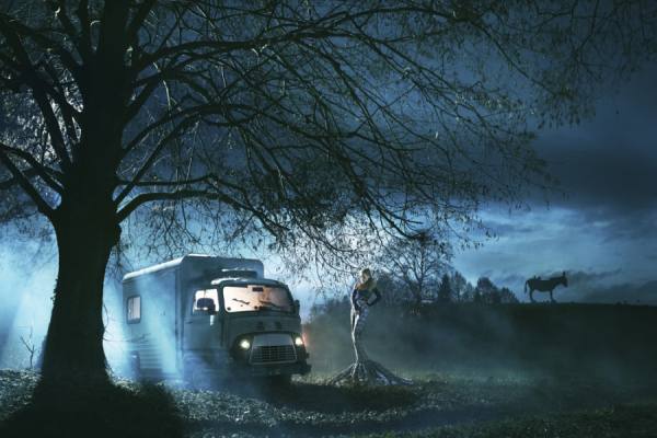 Photograph Lorenz Walter Fairy Tale Car on One Eyeland