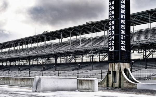 Photograph Blair Bunting Indianapolis Motor Speedway on One Eyeland