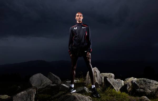 Photograph David Ellis Mo Farah on One Eyeland