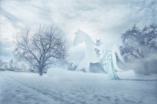 Photograph Lorenz Walter Rocking Horse Winter Edition on One Eyeland