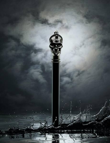 Photograph Jonathan Knowles Skull Walking Stick on One Eyeland