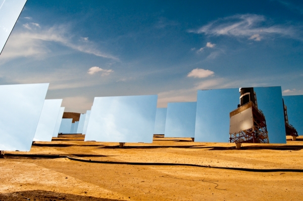 Photograph Shuli Hallak Solar Power Plant Negev Desert on One Eyeland